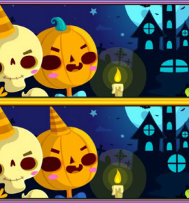 Find Differences Halloween